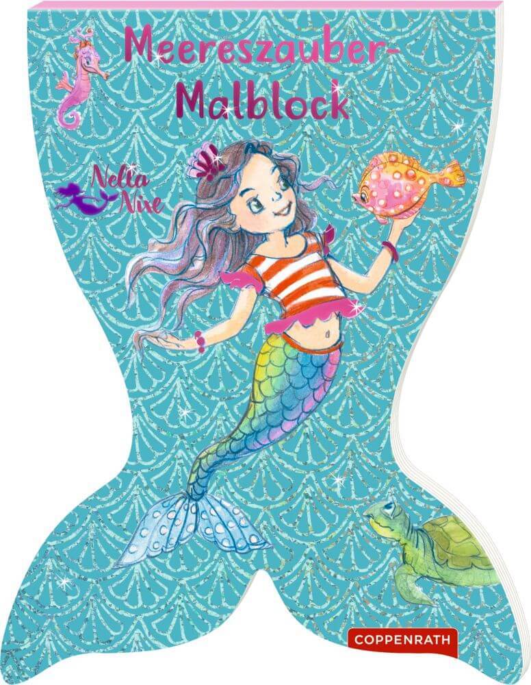 Thumbnail - Nella Nixe: Meereszauber-malblock