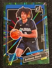 2023-24 Donruss Rated Rookie HOLO GREEN LASER RC Anthony Black 🏀 Orlando Magic