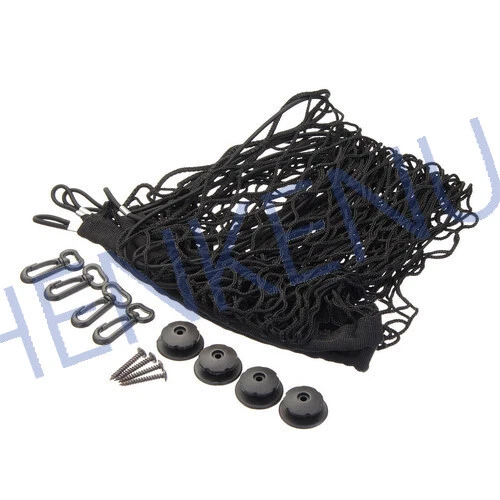 Nylon Trunk Cargo Storage Organizer Elastic Mesh Net w/Mounting For MPV Mini Van Foto 3 de 4