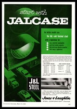 1954 Jones & Laughlin Jalcase Cold Finished Steel Pittsburgh PA Vintage Print Ad