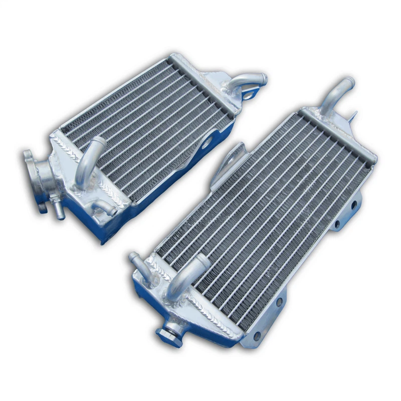 Radiador de aluminio apto para Kawasaki KX250 KX 250 1991 1992 1990-1993 Foto 3 de 4