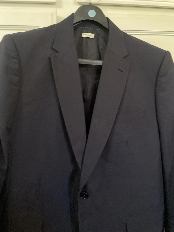 Dries Van  Noten Men's Navy Blue  Blazer Jacket Size 50/40us - Image 2 of 4