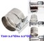 Floshine 3.5 In Lap Joint Band Clamps,Exhaust Muffler Clamp 2 PCS,3.5 - Foto 9