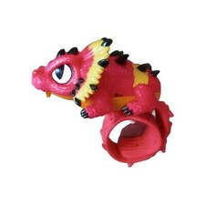 Little Live Pets Wraptiles Talking Red Dragon Lizzagon Slap Band Bracelet