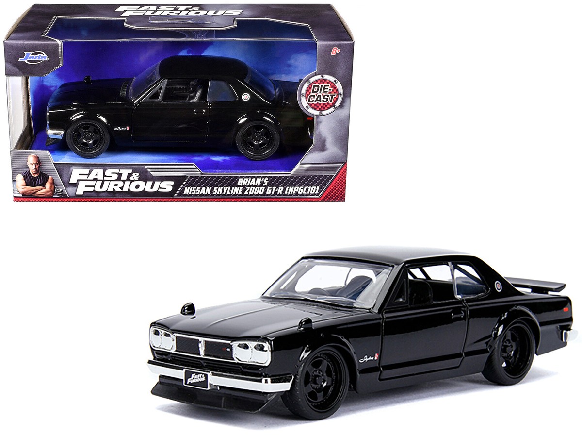 Brian's Nissan Skyline 2000 GT-R (KPGC10) Black Fast