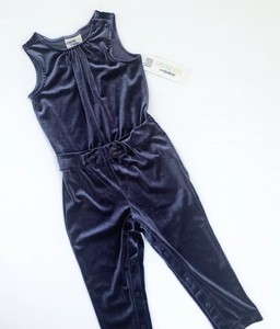 blue velvet overalls