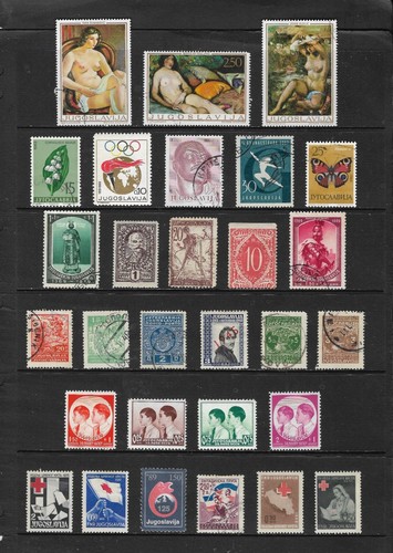 YUGOSLAVIA stamp selection.(ref.493a) - 第 1/1 張圖片
