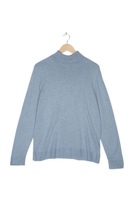 amazon essentials Rollkragenpullover Gr. L Blau Frauen Gebraucht