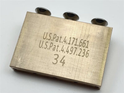 Electric Guitar Floyd Rose Brass 34MM Block Fit Tremolo System Bridge