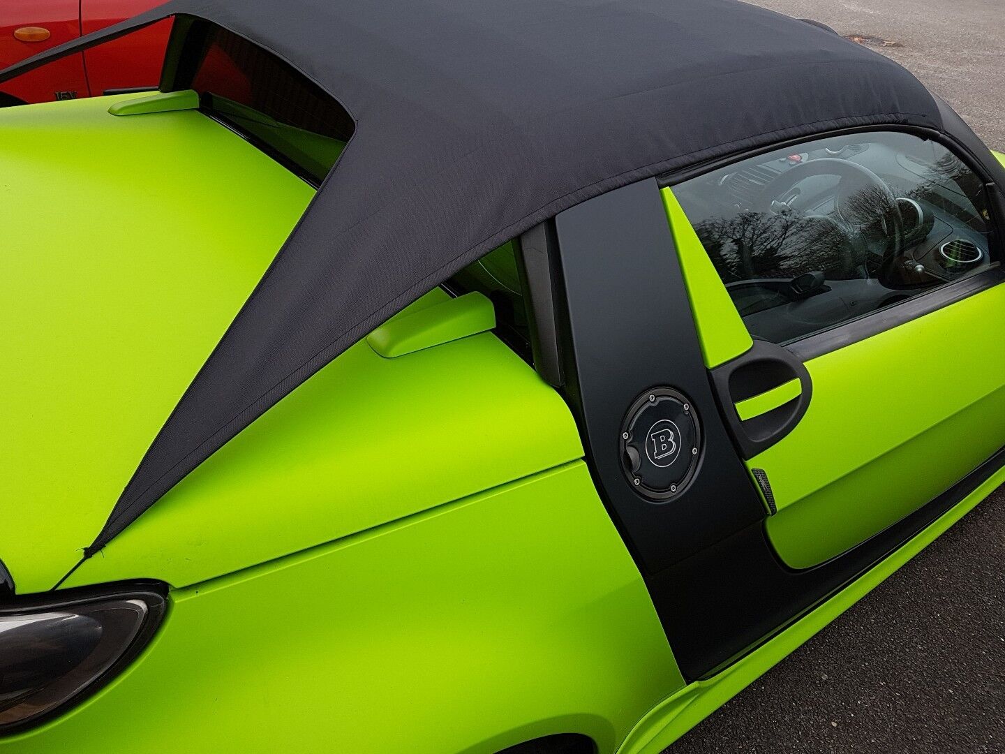 Smart Roadster Coupe 452 Allwetter Dach Regen Abdeckung Antrieb Mit It Am  Platz