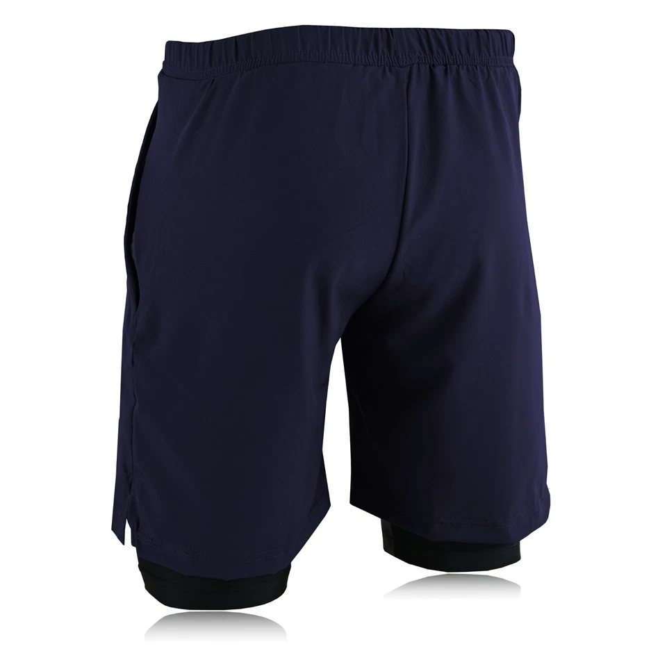 Mens Gym Bodybuilding Shorts Training Yoga Running Quick Dry Stretch Sports UK - Image 2 of 4