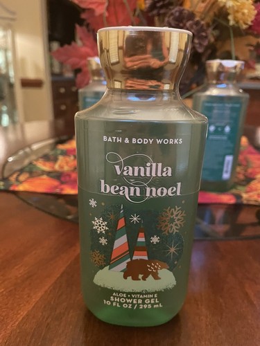 Bath Body Works Vanilla Bean Noel Shower Gel Wash X4 Bundle Holiday Bear Sealed - Picture 8 of 15