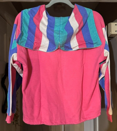 Vintage US Boys For Girls Zip Up Hoodie Size Medium Great Condition - Picture 7 of 7