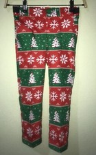 SUITMEISTER FAIR ISLE GREEN RED CHRISTMAS Xmas Pants Only New Size S 4-6Y Y3