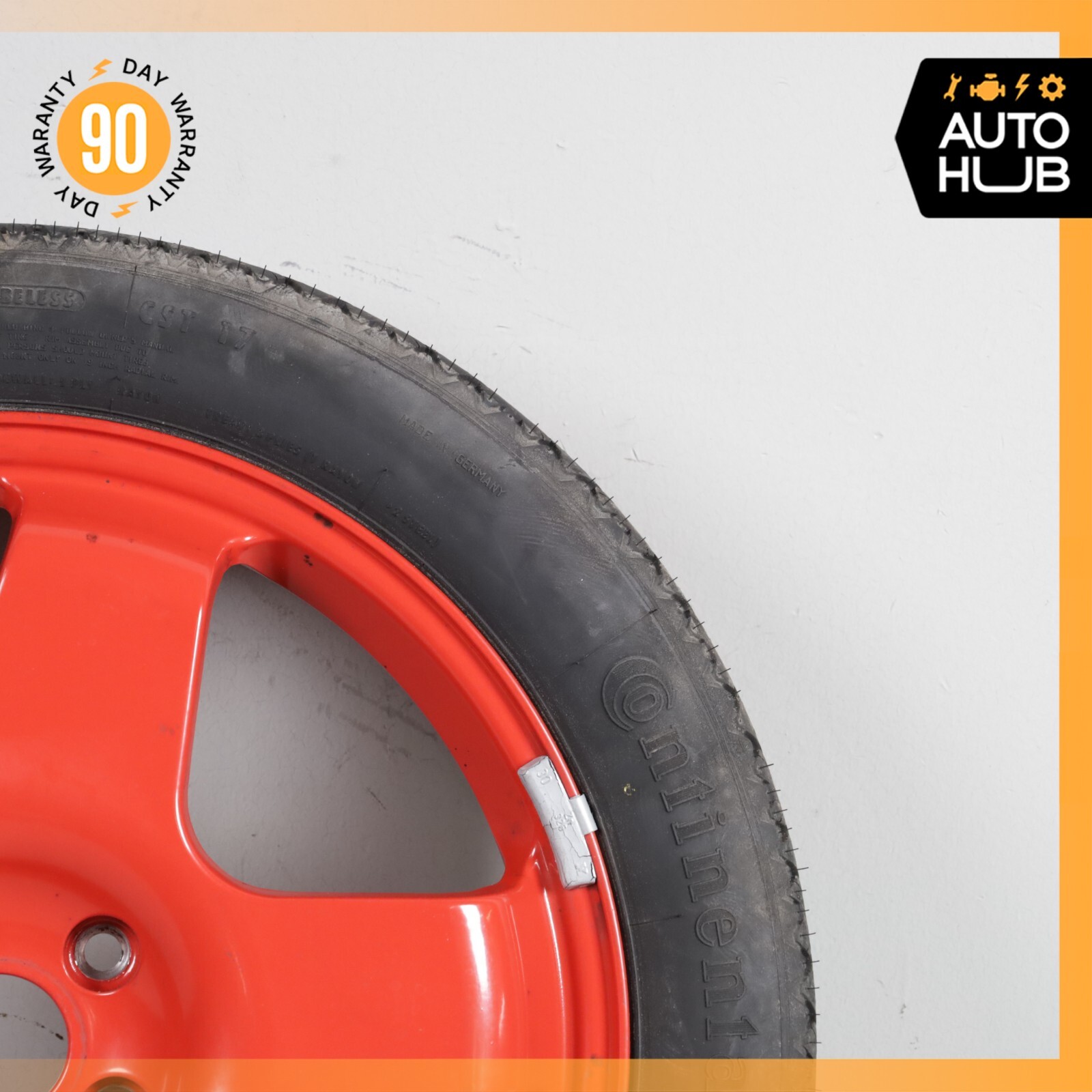 03-13 Bentley Continental GTC GT Emergency Spare Tire Wheel Donut Rim 19 19" OEM