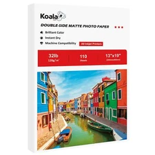 Koala Thin Presentation Paper Double-Sided Matte for Printing Photo 13X19 Inc...