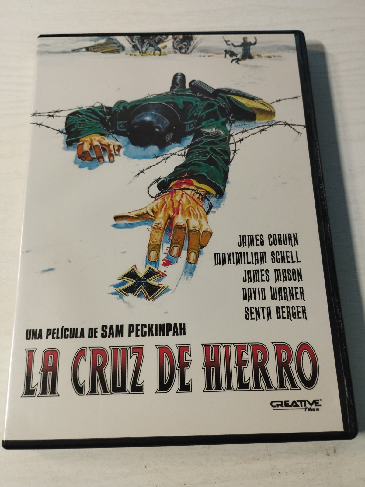 The Cruz De Hierro James Coburn Peckinpah - Dvd Español Ingles Region All Am