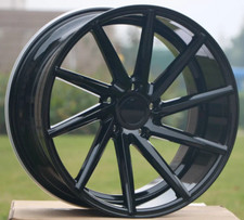 19" Black Wheels 19x8.5/9.5 Staggered 5x120 +35 CB72.6 For BMW 3 4 F10 5Series
