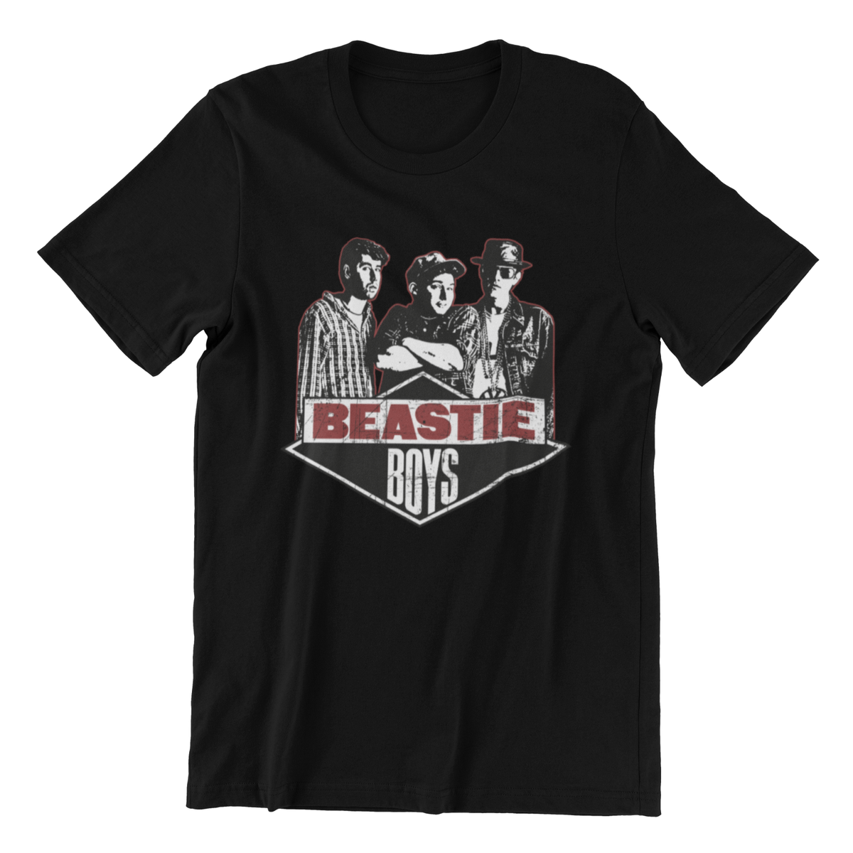 BEASTIE BOYS Old School Hip Hop T-Shirt Retro Rap Legend on Ring