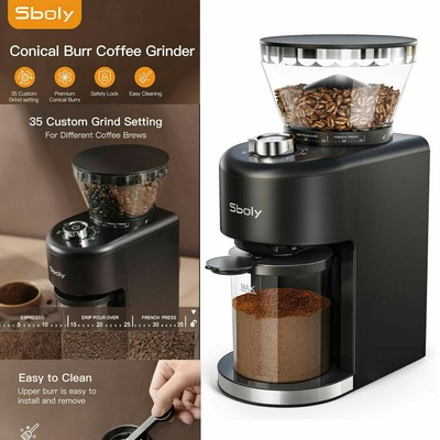 Sboly Coffee Grinder Maker Automatic 