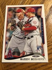 Buddy Boshers Rookie Card #34 2014 Topps Los Angles Angels RC