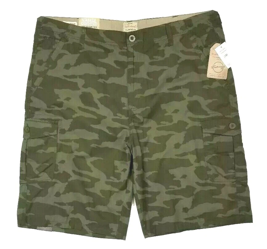 Weatherproof Vintage Camouflage Camo Cargo shorts Mens 42 NWT