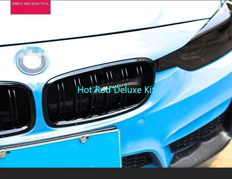 Barra de luz LED M Performance Mark para parrilla delantera rejillas de parachoques de riñón BMW Foto 4 de 4