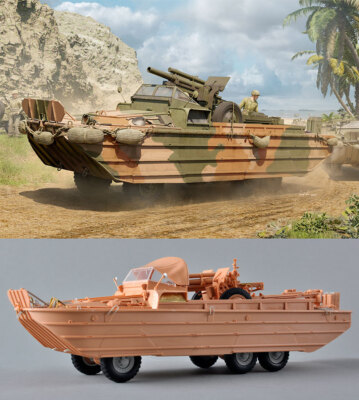 I Love Kit 1/35 GMC DUKW-353 With 105mm Howitzer