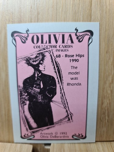 OLIVIA 🏆1992 #68 Comic Images Trading Card🏆FREE POST - Picture 2 of 2