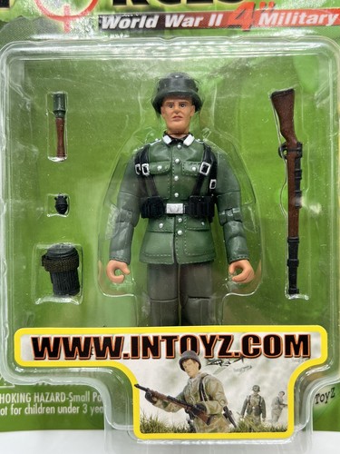 Armed Forces In Toyz WWII Military Figure Normandy Infantry 4”, 1:18 Scale, MOC
