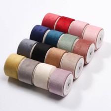 Double-sided Corduroy Ribbon Craft DIY Bow Hair Accessories Gift Packaging Decor