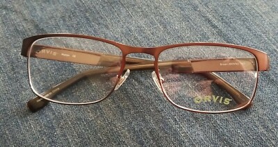 Orvis Eyeglasses -  OR Huron -  Bronze Brown Metal Frame 140 NWT