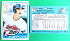 2014 TOPPS HERITAGE ZACH WALTERS RC ROOKIE HI# H573 CARDS GUARDIANS