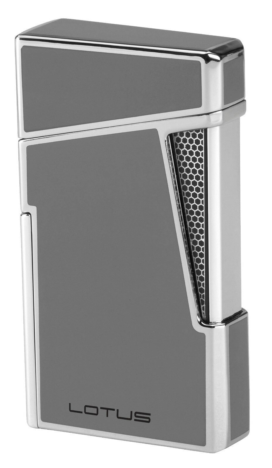 - Apollo 48 Twin Pinpoint Torch Metallic Gray & Chrome - L48