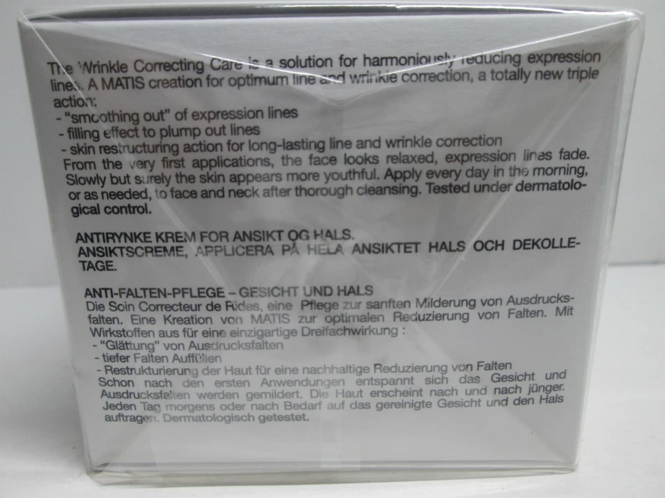 MATIS RESPONSE CORRECTIVE Cuidado Corrector de Arrugas para Rostro NUEVO 50ML/1.69FL.OZ Foto 3 de 3