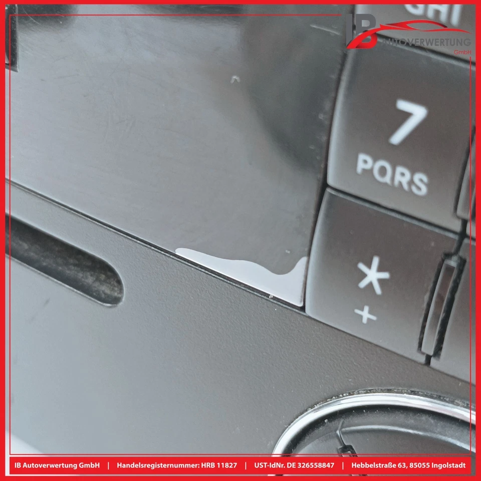 MERCEDES-BENZ C-KLASSE W203 C200 CDI CD-Player Radio Autoradio A2038705089 - Bild 4 von 4