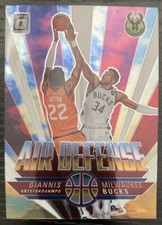 2021-22 Panini Donruss Optic - Air Defense Prizm #3 Giannis Antetokounmpo
