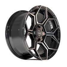 20 Gloss Black Wheel Wbrushed Face For 1995-1999 Chevy Tahoe - Rvo5221