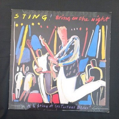 STING- BRING ON THE NIGHT- DBL VINYL LP  BRING 1 A1 B1 C1 D2 
