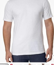 Kirkland Men s 6-Pack 100 Cotton White Crew Neck Undershirts Medium NEW