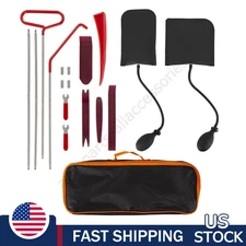 18Pcs Emergency Window Car Door Open Key Lost Lock Out Unlock Auto Tool Kit