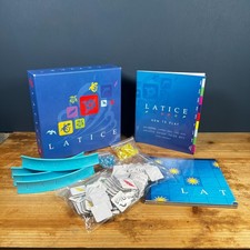 Latice Board Game Strategy Family Tile Matching Complete Game