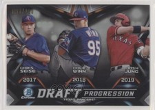2019 Bowman Draft Chrome Progression Refractor /250 Chris Seise Cole Winn 0o6v