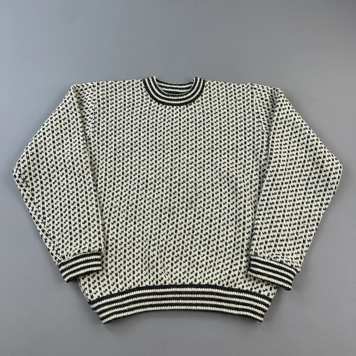 ll bean fisherman sweater products for sale | eBay