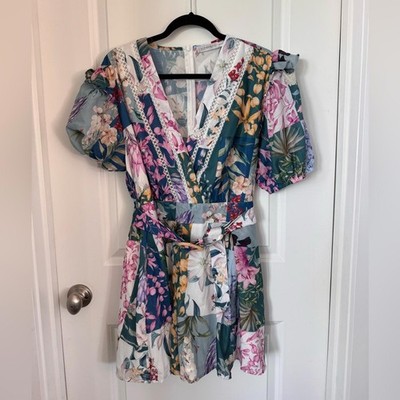 Esther & Co Floral Romper