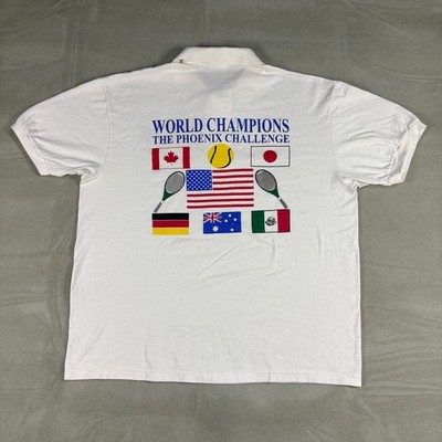 Vintage 90s Stedman by Hanes The Phoenix Challenge World Champions Tennis Sz L