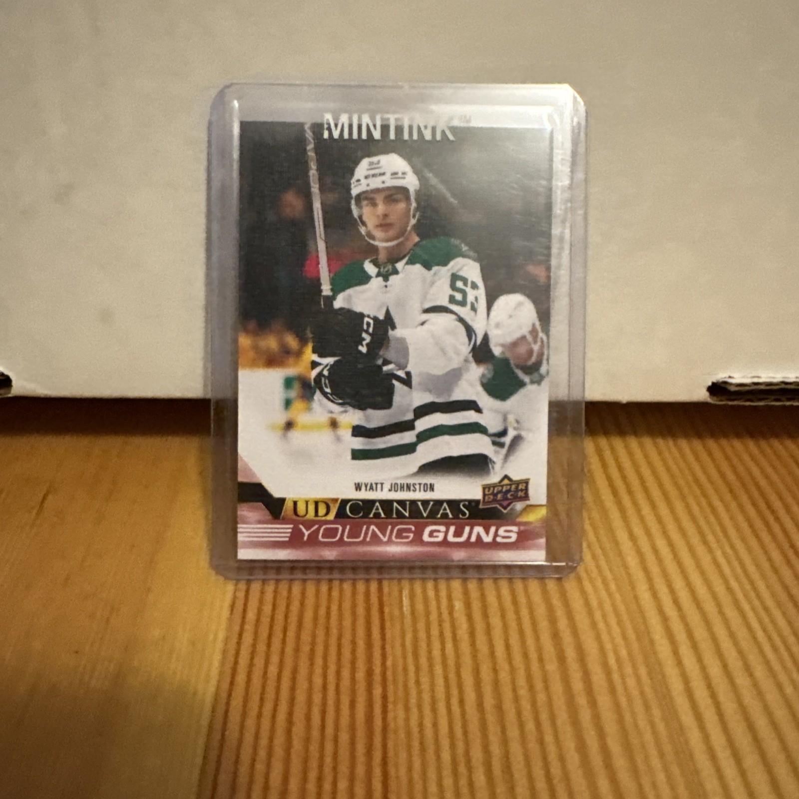 2022-23 Upper Deck Series 2 - Ud Canvas Young Guns Wyatt Johnston #C218 (RC)