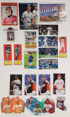 #ad 23 Baseball Oversized Box Toppers Oddball Sized amp; Ornaments $4.99