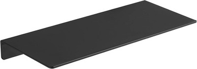 Small Metal Wall Floating Shelf - Metallwandregal, Schwarzes schwimmendes