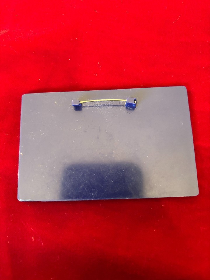 Vtg Play Wendys Holiday Spree Game Raised Letters Plastic Promo Pinback ...